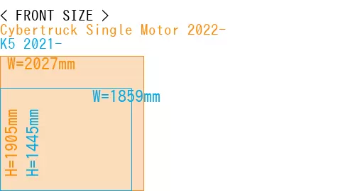 #Cybertruck Single Motor 2022- + K5 2021-